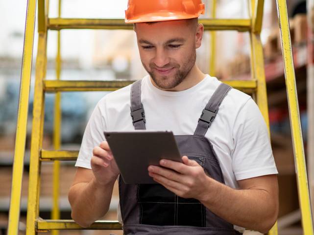 Raccogli i dati completi direttamente in cantiere